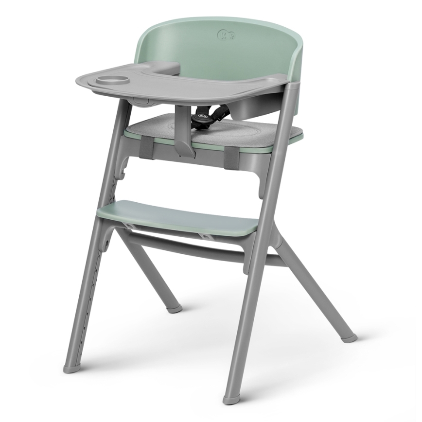 KINDERKRAFT SELECT - Детский обеденный стул 3в1 LIVY Premium Olive зеленый