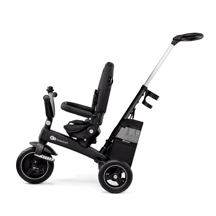 KINDERKRAFT SELECT - Детский трехколесный велосипед 5в1 EASYTWIST Premium черный