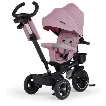 KINDERKRAFT - Детский трехколесный велосипед 5в1 SPINSTEP розовый