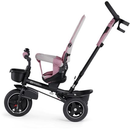 KINDERKRAFT - Детский трехколесный велосипед 5в1 SPINSTEP розовый
