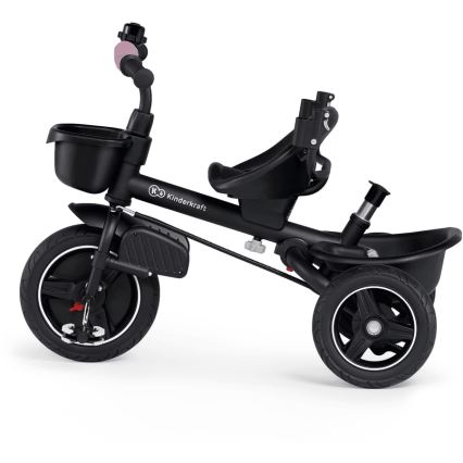 KINDERKRAFT - Детский трехколесный велосипед 5в1 SPINSTEP розовый