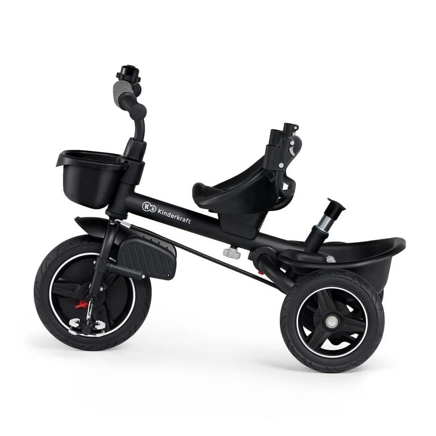 KINDERKRAFT - Детский трехколесный велосипед 5в1 SPINSTEP серый