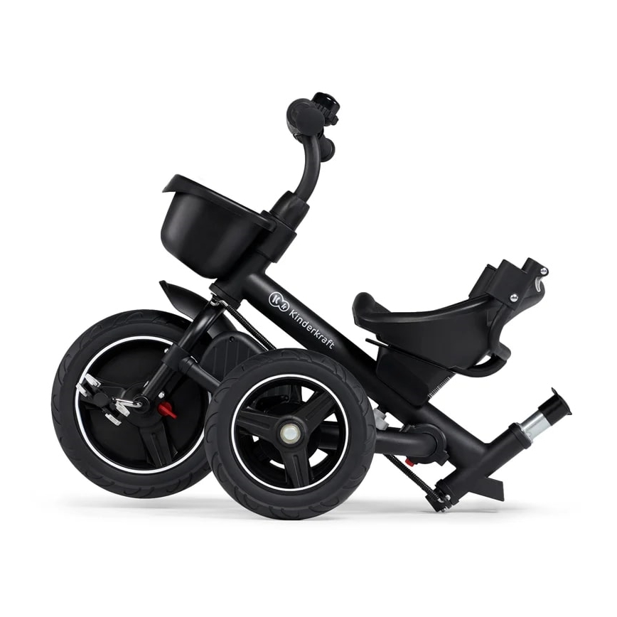 KINDERKRAFT - Детский трехколесный велосипед 5в1 SPINSTEP серый