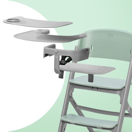 KINDERKRAFT SELECT - Дитяче їдальне крісло 3в1 LIVY Premium Aster рожевий