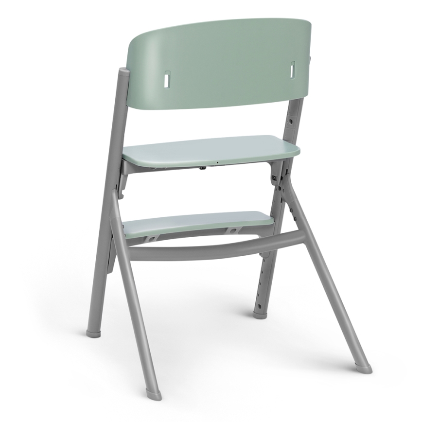 KINDERKRAFT SELECT - Дитячий стілець для годування 3 в 1 LIVY Premium Olive green + шезлонг CALMEE