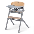KINDERKRAFT SELECT - Дитячий стілець для годування 3-в-1 LIVY Premium дуб