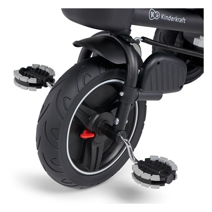 KINDERKRAFT - Дитячий триколісний велосипед 5в1 SPINSTEP рожевий