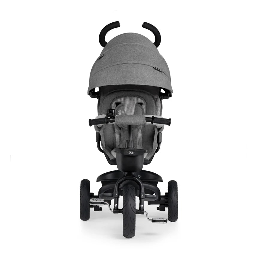 KINDERKRAFT - Дитячий триколісний велосипед 5в1 SPINSTEP сірий