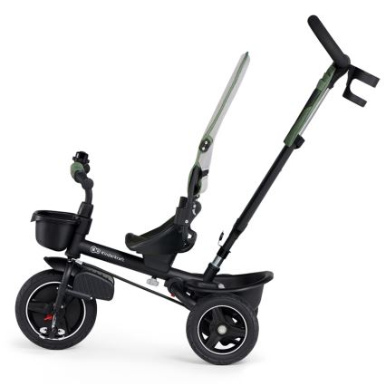 KINDERKRAFT SELECT - Дитячий триколісний велосипед SPINSTEP Premium зелений