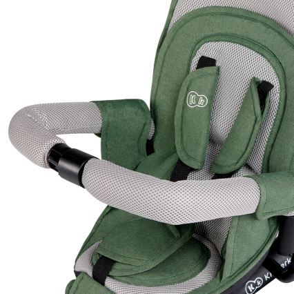 KINDERKRAFT SELECT - Дитячий триколісний велосипед SPINSTEP Premium зелений