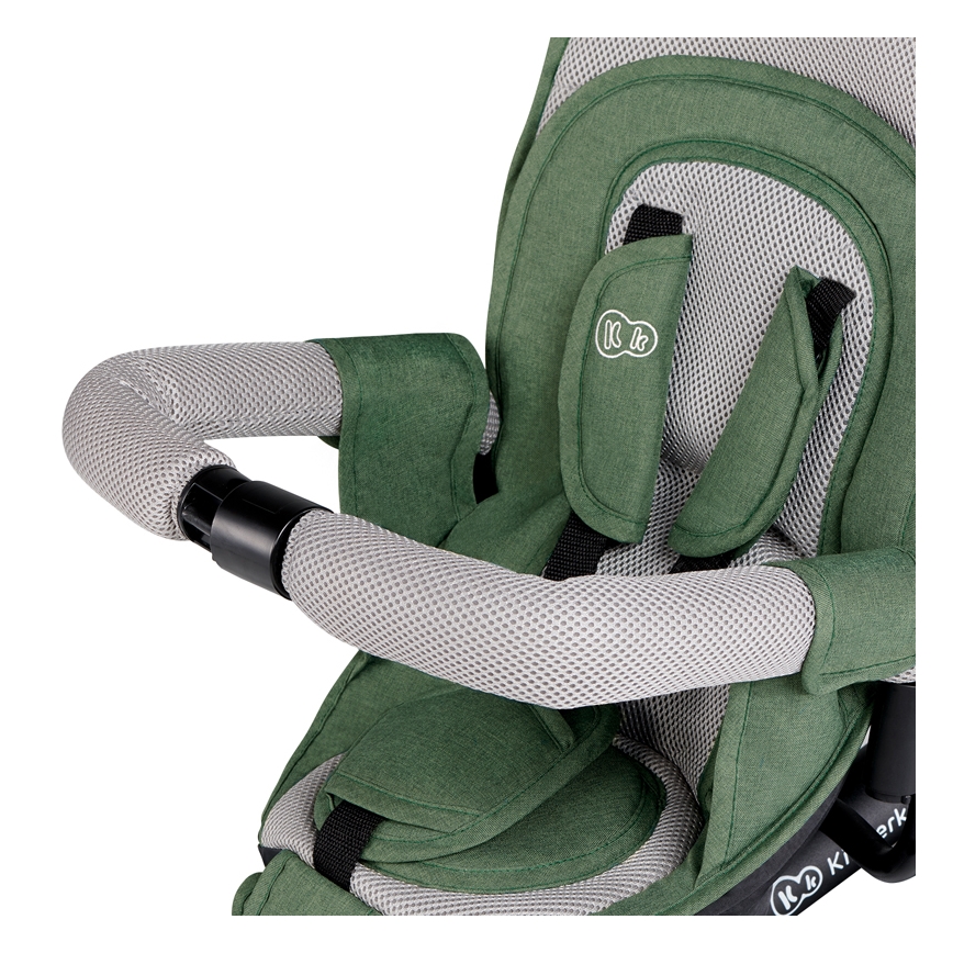 KINDERKRAFT SELECT - Дитячий триколісний велосипед SPINSTEP Premium зелений