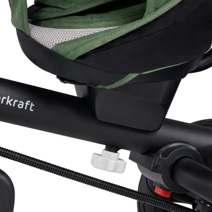 KINDERKRAFT SELECT - Дитячий триколісний велосипед SPINSTEP Premium зелений