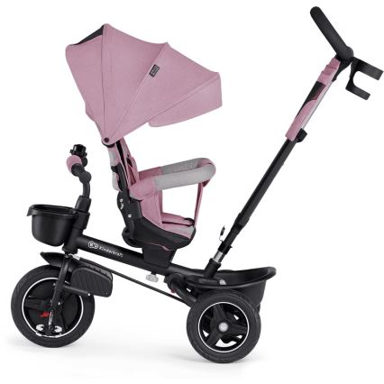 KINDERKRAFT - Дитячий триколісний велосипед 5в1 SPINSTEP рожевий