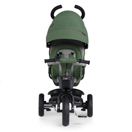 KINDERKRAFT SELECT - Дитячий триколісний велосипед SPINSTEP Premium зелений