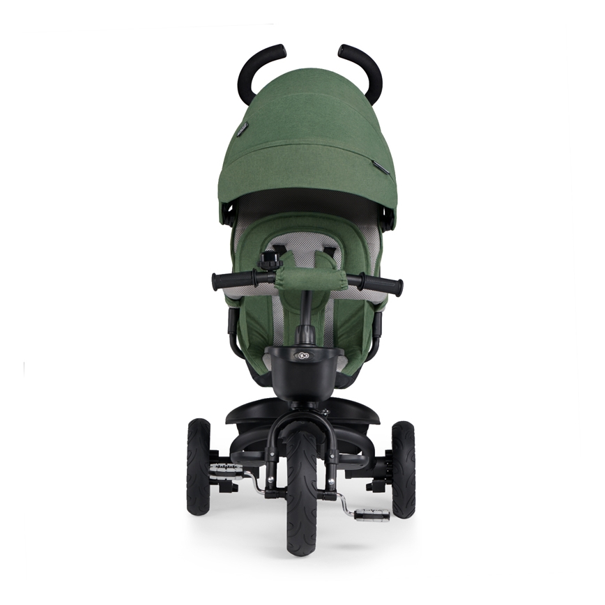KINDERKRAFT SELECT - Дитячий триколісний велосипед SPINSTEP Premium зелений