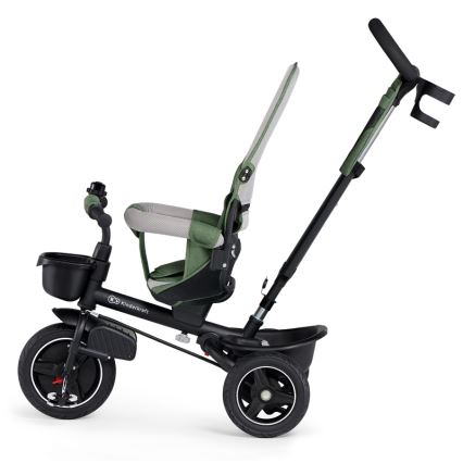 KINDERKRAFT SELECT - Дитячий триколісний велосипед SPINSTEP Premium зелений