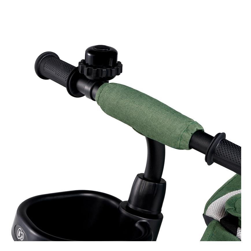 KINDERKRAFT SELECT - Дитячий триколісний велосипед SPINSTEP Premium зелений