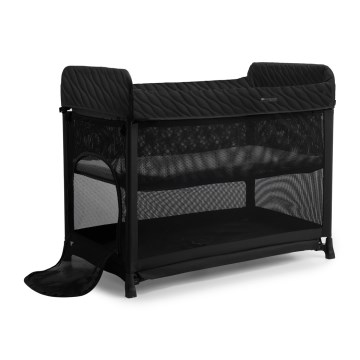 KINDERKRAFT SELECT - Дорожнє ліжечко MOON DREAM чорний