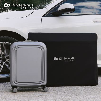 KINDERKRAFT SELECT - Дорожнє ліжечко MOON DREAM чорний