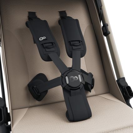 KINDERKRAFT SELECT - Прогулянкова коляска NUBI 3 пісочно-бежева