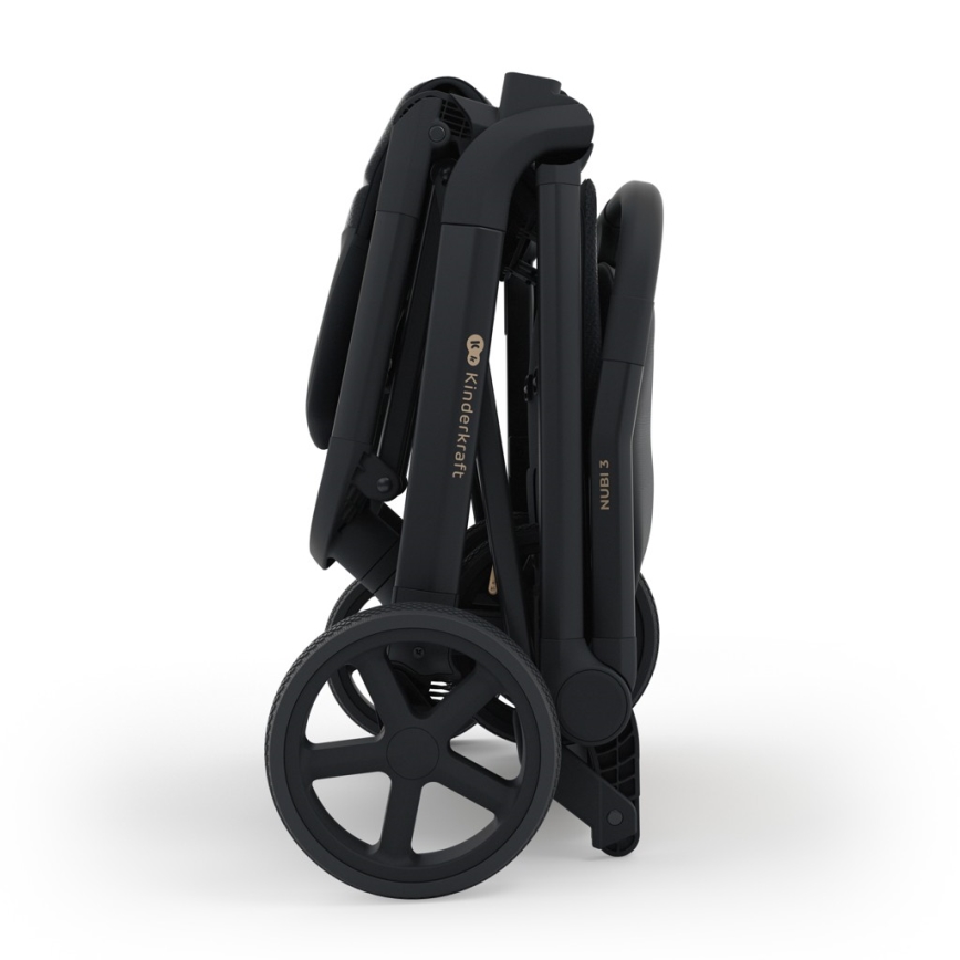KINDERKRAFT SELECT - прогулочная коляска NUBI 3 Midnight Black