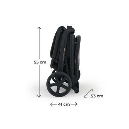 KINDERKRAFT SELECT - прогулочная коляска NUBI 3 Midnight Black