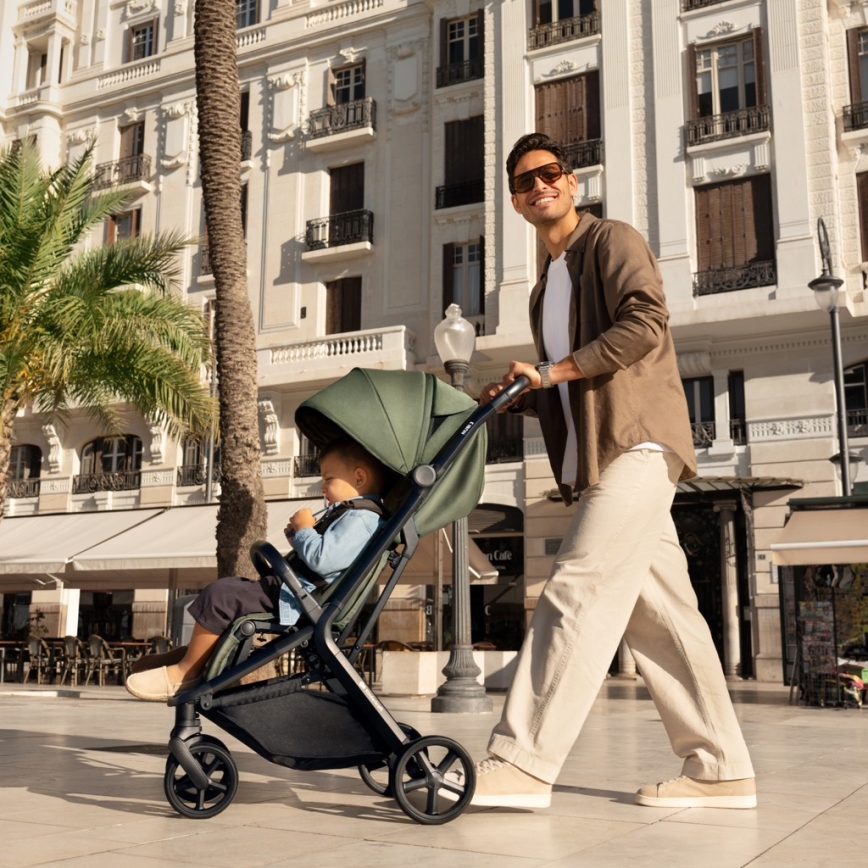 KINDERKRAFT SELECT - Прогулочная коляска NUBI 3 Mystic Green