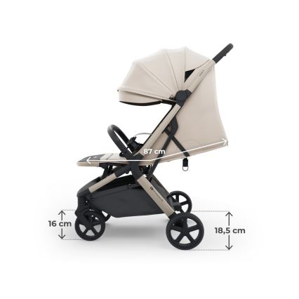 KINDERKRAFT SELECT - Прогулочная коляска NUBI 3 Песочно-бежевый