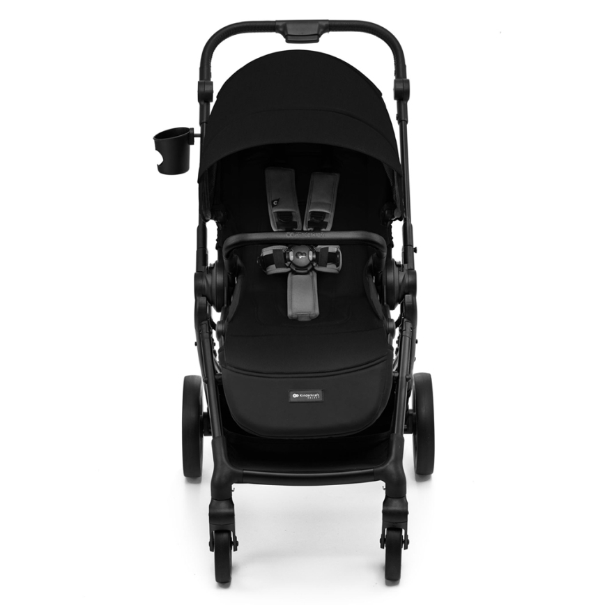 KINDERKRAFT SELECT - Спортивна дитяча коляска YOXI Pure black