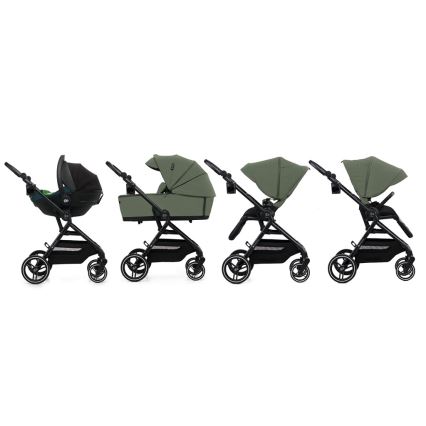 KINDERKRAFT SELECT - Спортивний візок 2в1 YOXI Mystic green