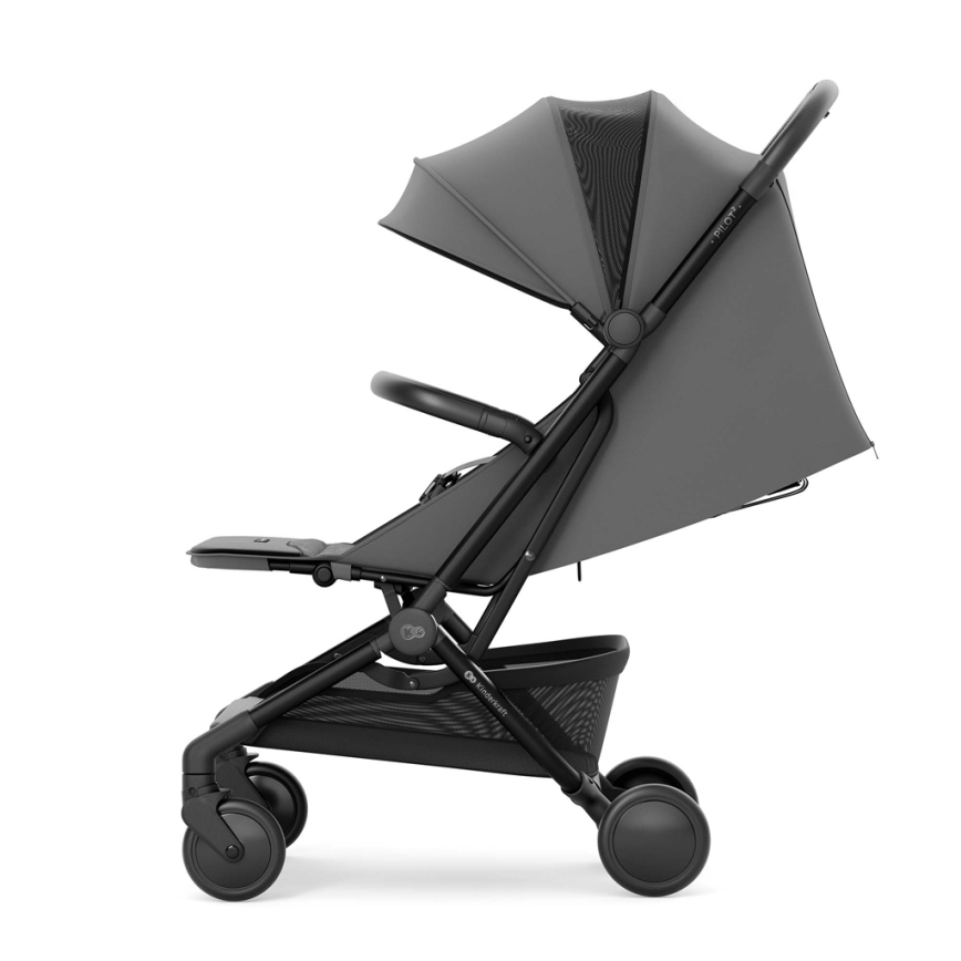KINDERKRAFT SELECT - Спортивний візок PILOT 2 сірий