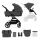 KINDERKRAFT SELECT - Универсальная коляска 2в1 YOXI Moonlight серый