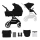 KINDERKRAFT SELECT - Универсальная коляска 2в1 YOXI Pure черный