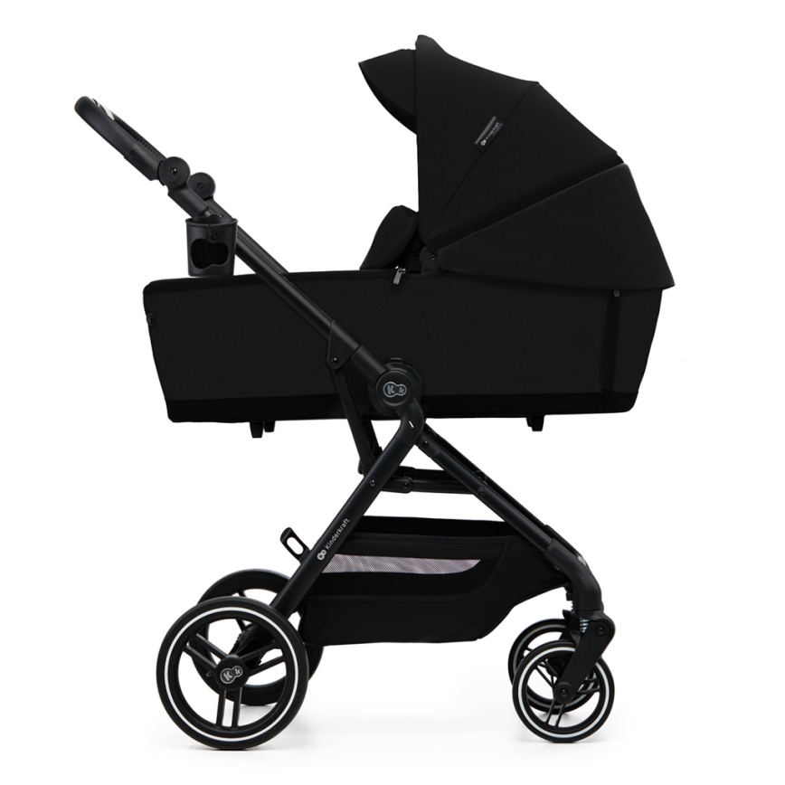 KINDERKRAFT SELECT - Комбінована коляска 2в1 YOXI Pure black