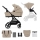KINDERKRAFT SELECT - Комбінована коляска 2в1 YOXI Sand beige