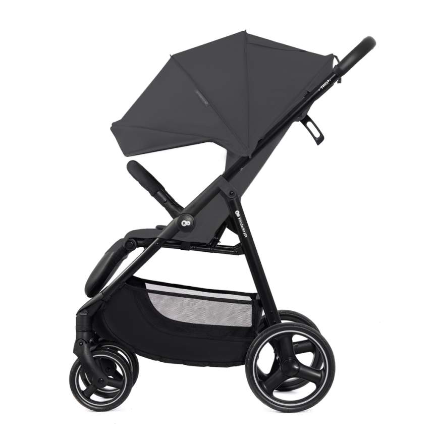 KINDERKRAFT - Спортивна дитяча коляска TRIG 3 Granite grey