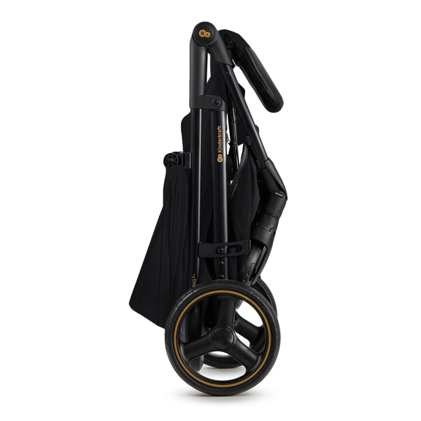 KINDERKRAFT - Спортивна дитяча коляска TRIG 3 Onyx black