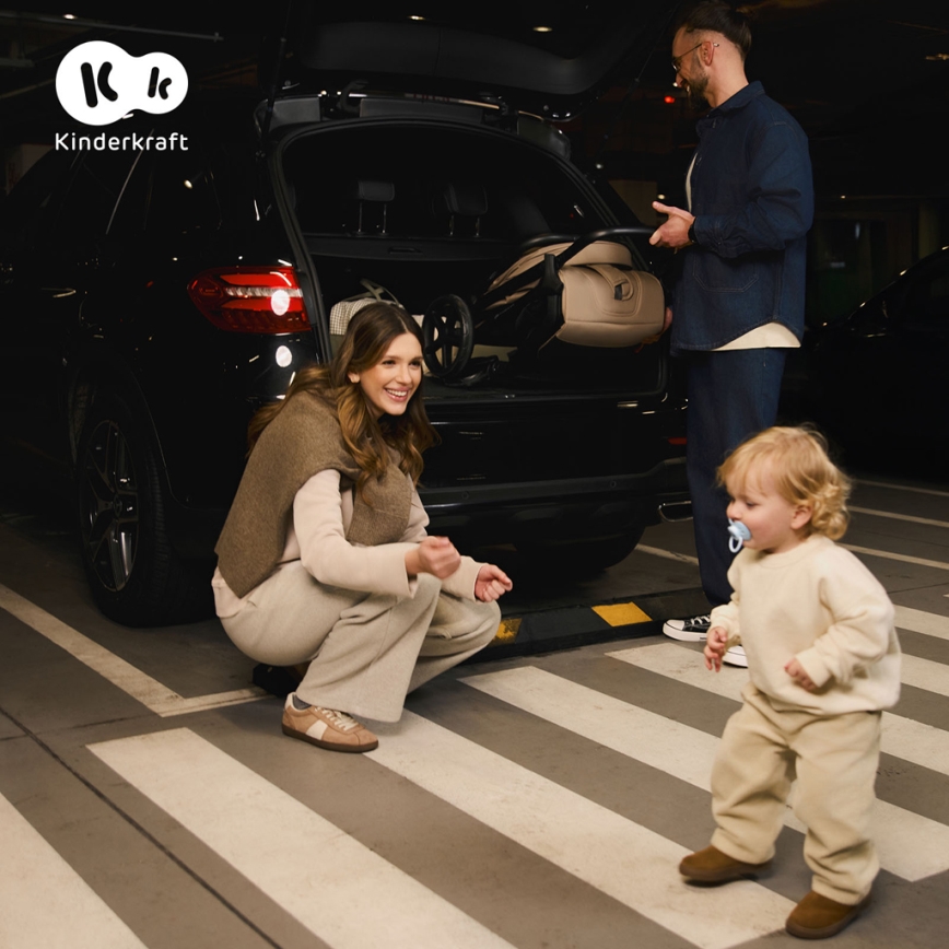 KINDERKRAFT - Спортивна дитяча коляска LOOM бежевий