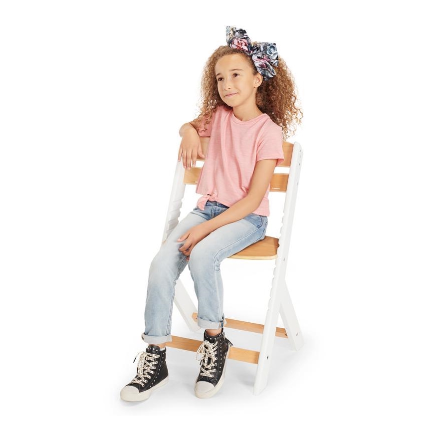 KINDERKRAFT - Стільчик для годування ENOCK білий