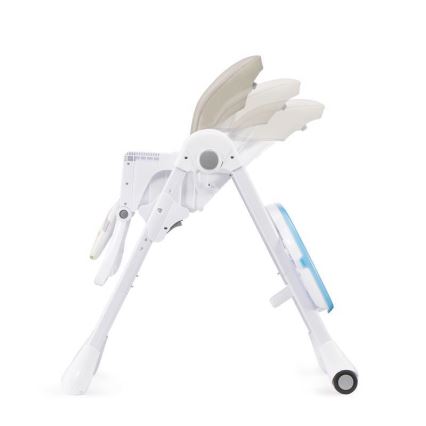 KINDERKRAFT - Стільчик для годування YUMMY бежевий/білий