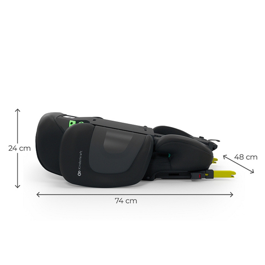 KINDERKRAFT - Складане автокрісло XPAND 2 PRO 100-150 см бежеве