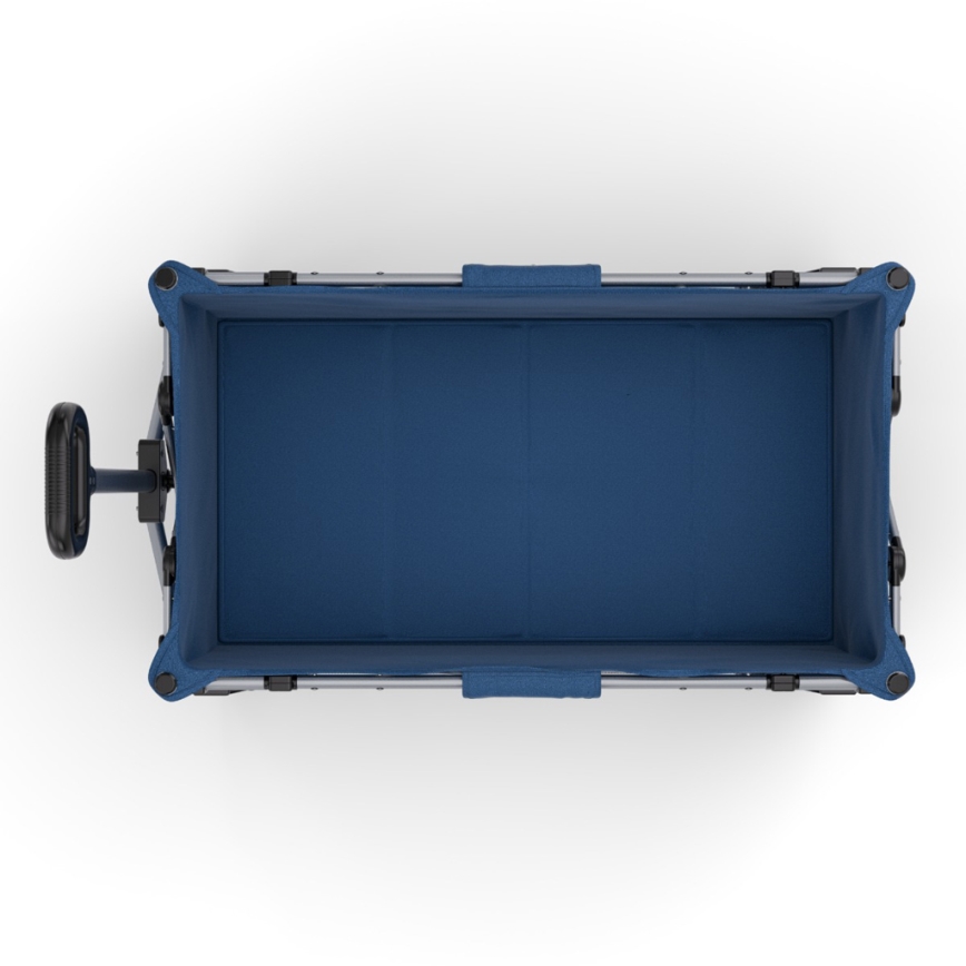 KINDERKRAFT - Складний перевізний візок WAGON ROLLSTER синій