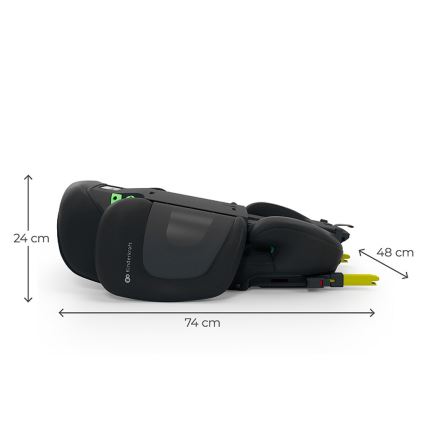 KINDERKRAFT - складное автокресло XPAND 2 PRO 100-150 cm черное