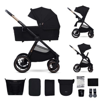 KINDERKRAFT - Универсальная коляска 2в1 NEA 2 Midnight черный