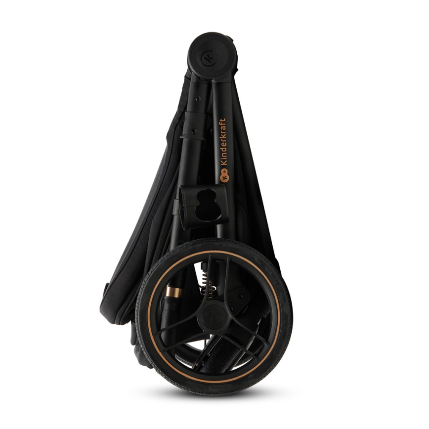 KINDERKRAFT - Универсальная коляска 2в1 NEA 2 Midnight черный