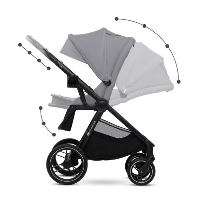 KINDERKRAFT - Универсальная коляска 2в1 NEA 2 Platinum серый