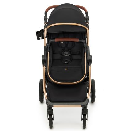 KINDERKRAFT - Универсальная коляска 3в1 ESME Pure черный + автокресло MINK PRO