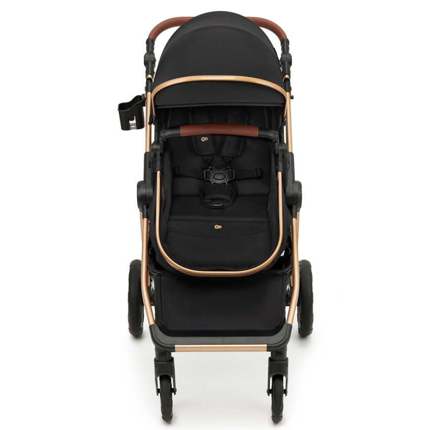 KINDERKRAFT - Универсальная коляска 3в1 ESME Pure черный + автокресло MINK PRO