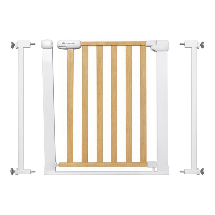 KINDERKRAFT - Захисний бар'єр LOCK&GO 75-103 см сосна