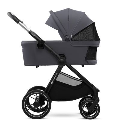 KINDERKRAFT - Комбінована коляска 2в1 NEA 2 Dark grey